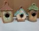 CERAMIC HANGING BIRDHOUSE