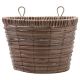 GARDMAN FAUX NATURAL BASKET 11