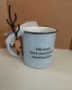 ENAMEL MUG SET SMORES GRAY