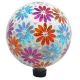 GLOBE GLASS FLOWER 10