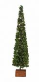 FAUX BOXWOOD TREE ON BLOCK LARGE