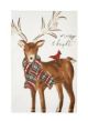 TOWEL PRINTED MERRY & BRIGHT