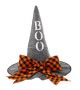 SEASONAL ITEM WITCH HAT SITTER BOO