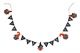 SEASONAL ITEM HALLOWEEN GNOME GARLAND EEK