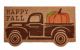 SEASONAL ITEM DOORMAT FALL TRUCK