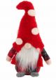 GNOME RED TARTAN HAT