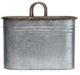 GALVANIZED METAL CONTAINER - MEDIUM