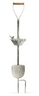 BIRD FEEDER - BIRD & FLOWER BLOOM SHOVEL ON STAKE