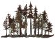 FOREST WALL DECOR METAL