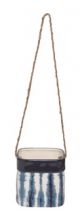 SHIBORI HANGING PLANTER SMALL