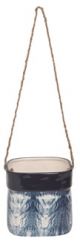 SHIBORI HANGING PLANTER LARGE