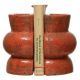 VASE BOOKENDS TERRA COTTA SET OF TWO