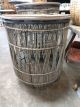 WOVEN BASKET WITH LID MEDIUM