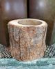 BIRCH WOOD TEALIGHT HOLDER MEDIUM