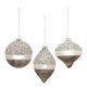 ORNAMENT SILVER/METAL SEQUIN