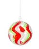 ORNAMENT RED & GREEN WHIRLY