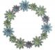 WALL DECOR SUCCULENT WREATH WALL DECOR