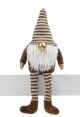 GNOME SHELF SITTER SMALL BROWN & WHITE