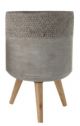 CEMENT PLANTER W/ LEGS LARGE
