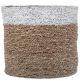 SEAGRASS BASKET WHITE LARGE