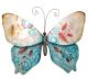 BUTTERFLY WALL DECOR BLUE& PEARL