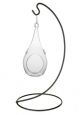TEARDROP TERRARIUM WITH STAND