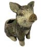ESSCHERT MGO PIG FLOWER POT