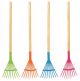 CHILDREN LAWN RAKE BRIGHT COLORS