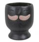 TWAIN CERAMIC MUSTACHE CACHEPOT LARGE