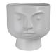 RORY CACHEPOT CERAMIC WHITE LARGE