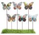 BUTTERFLY METAL GARDEN PICK ASST.