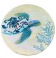 BIRDBATH/GLASS PLATE TURTLE