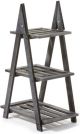 PLANT STAND BLACK 3-TIER