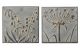 WALL DECOR WILDFLOWER GREYWASH WALL DECOR