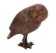 OWL STATUE RUSTIC BRASS