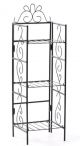 PLANT STAND 3-TIER BLACK METAL