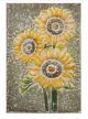 WALL ART SUNFLOWER TRIO