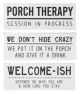 PORCH HUMOR WALL DECOR