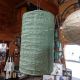 SOLAR LANTERN CYLINDER GREEN