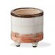 SWIRL FOOTED PLANTER