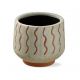 GEO PLANTER LARGE - WHITE