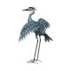 HERON REGAL ART METALLIC BLUE WINGS OUT