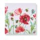WALL CANVAS LED RED BLOOMS