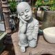 STATUE CONCRETE SLEEPING MONK