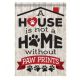 FLAG GARDEN PAW PRINTS