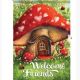 FLAG GARDEN MUSHROOM HOUSE