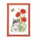 FLAG GARDEN POPPY CAT