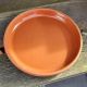 SAUCER INNER GLAZED TERRACOTTA 5.5