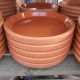 SAUCER TERRACOTTA INNER GLAZED 9.5