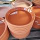 SAUCER INNER GLAZED TERRACOTTA 12.5